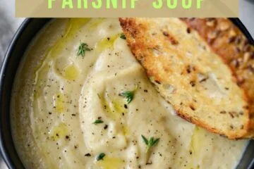 Creamy Roasted Parsnip Soup