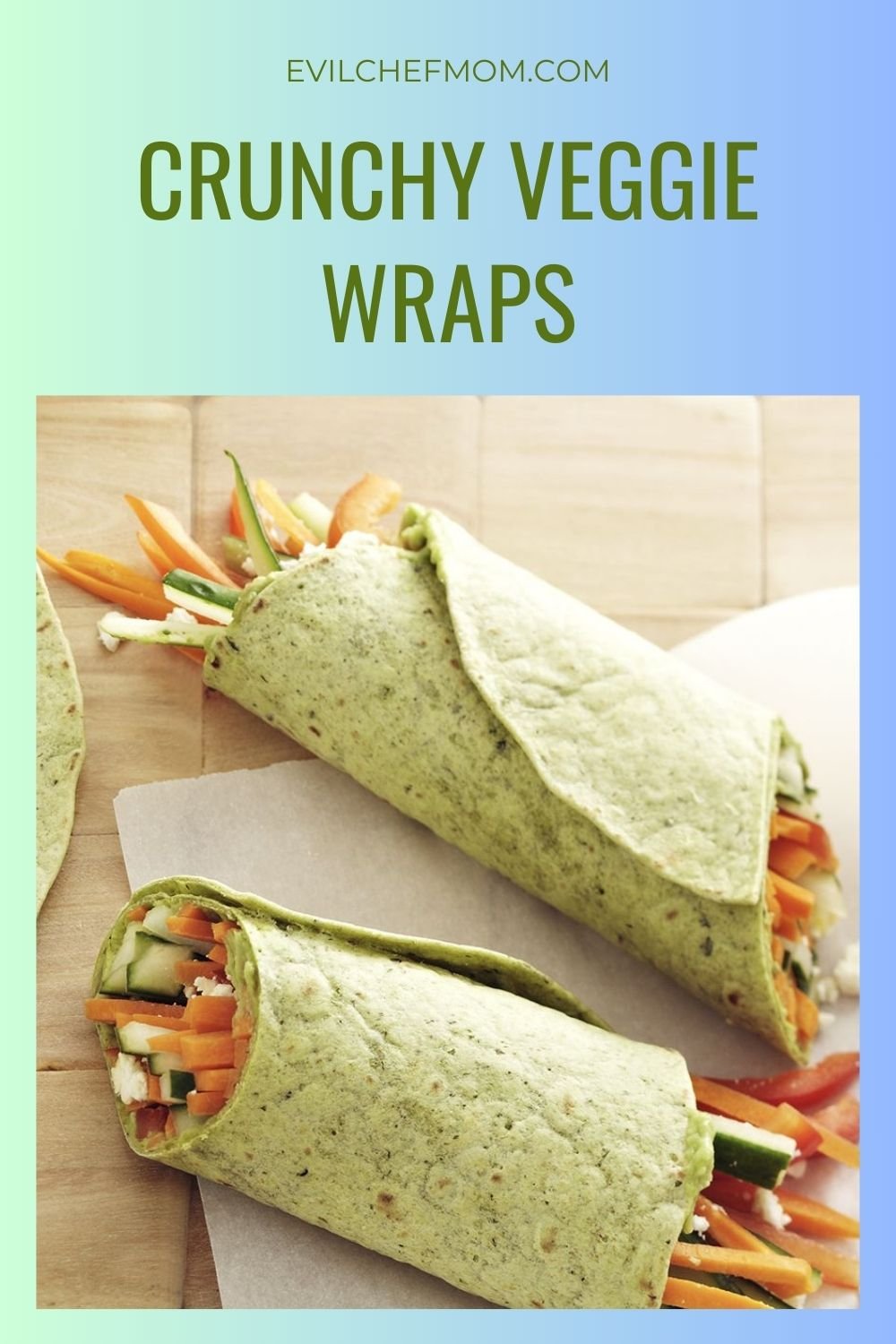Crunchy Veggie Wraps