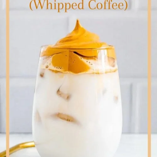 Dalgona Coffee (Whipped Coffee)
