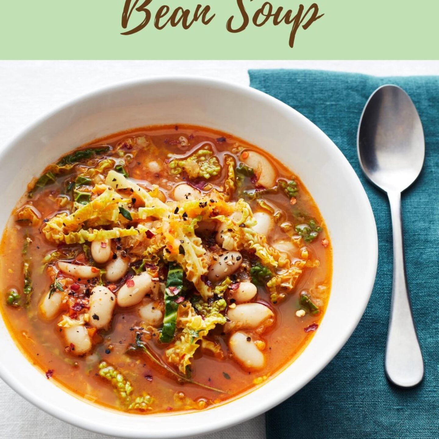 Easy Cabbage and Bean Soup