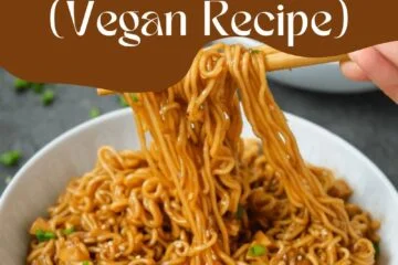 Easy Saucy Ramen Noodles (Vegan Recipe)
