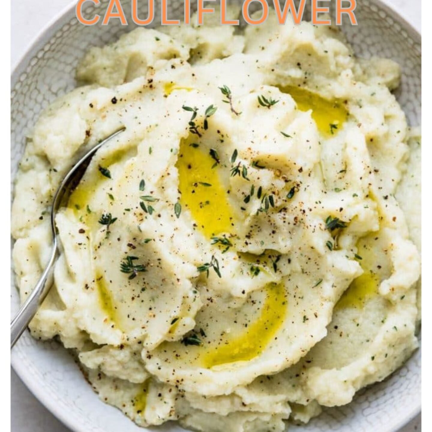 Garlic Mashed Cauliflower