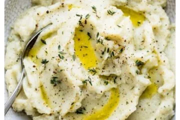 Garlic Mashed Cauliflower