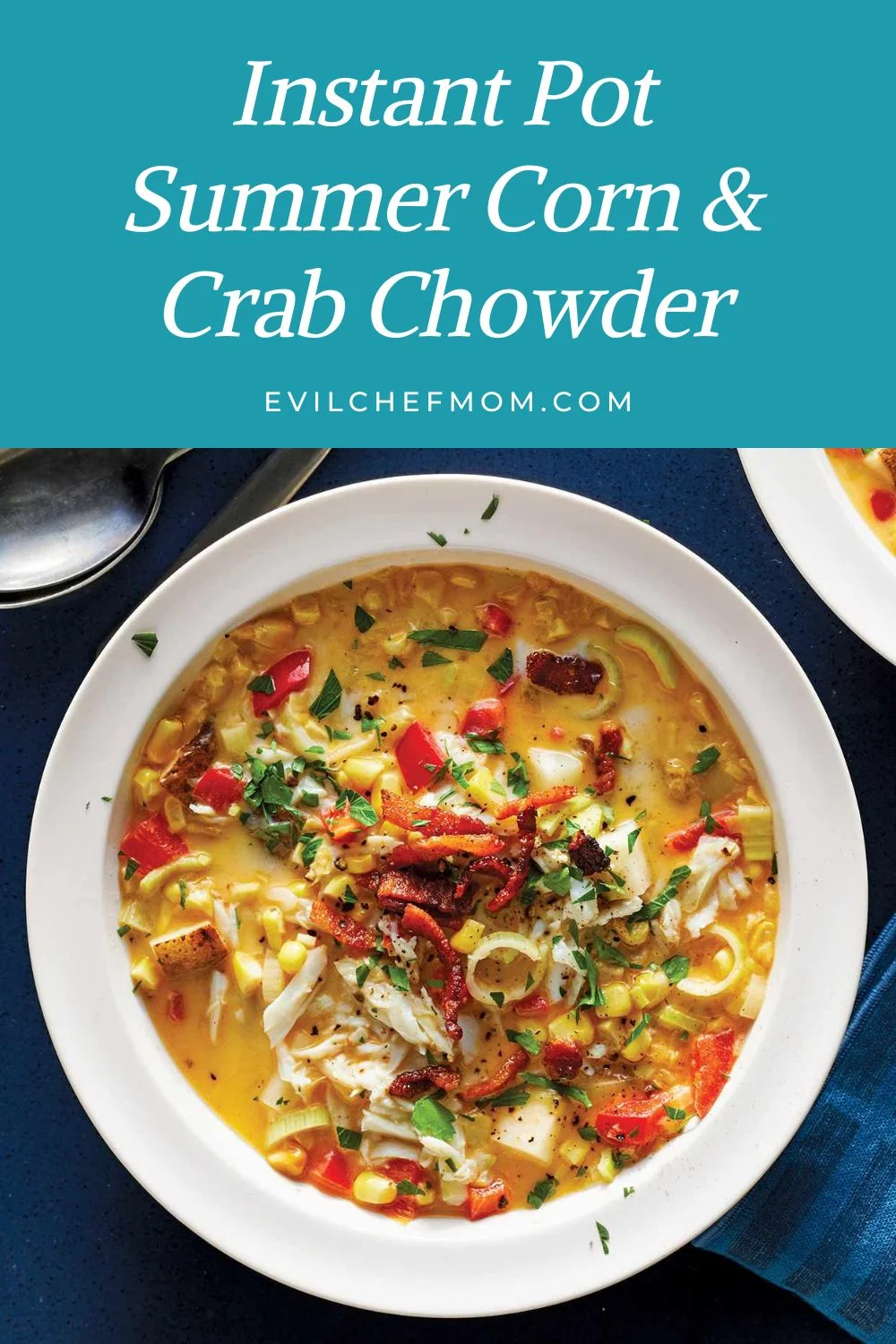 Instant Pot Summer Corn & Crab Chowder