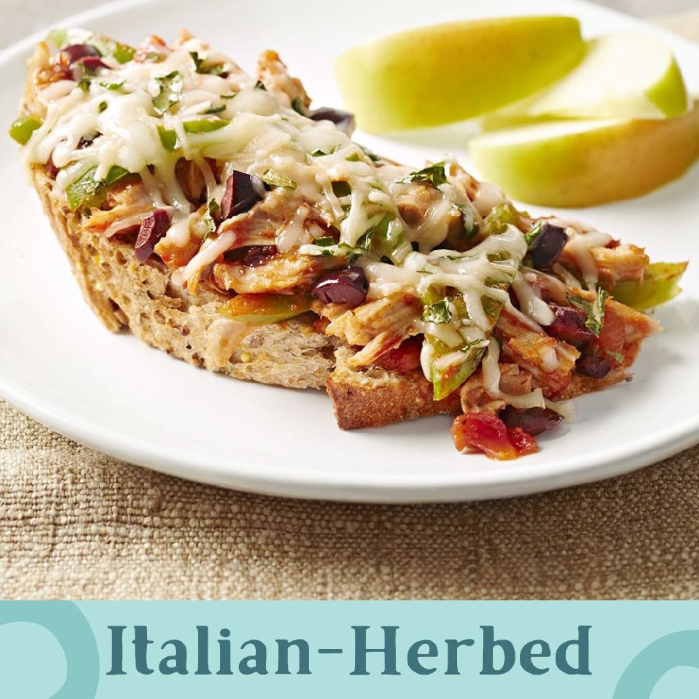 Italian-Herbed Chicken and Mozzarella Melts