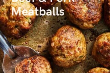 Italian-Style Beef & Pork Meatballs