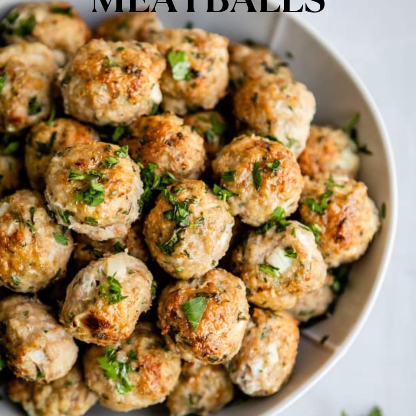 Italian Turkey Meatballs