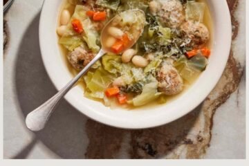 Italian Wedding Soup with White Beans