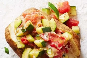 Italian Zucchini-Topped Baked Potato