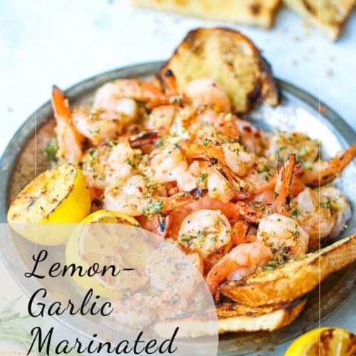 Lemon-Garlic Marinated Shrimp