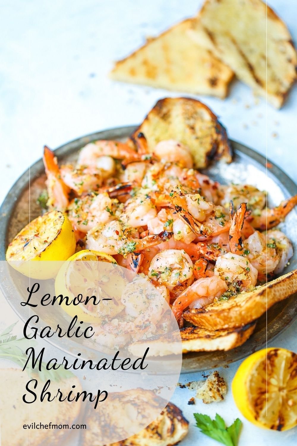 Lemon-Garlic Marinated Shrimp