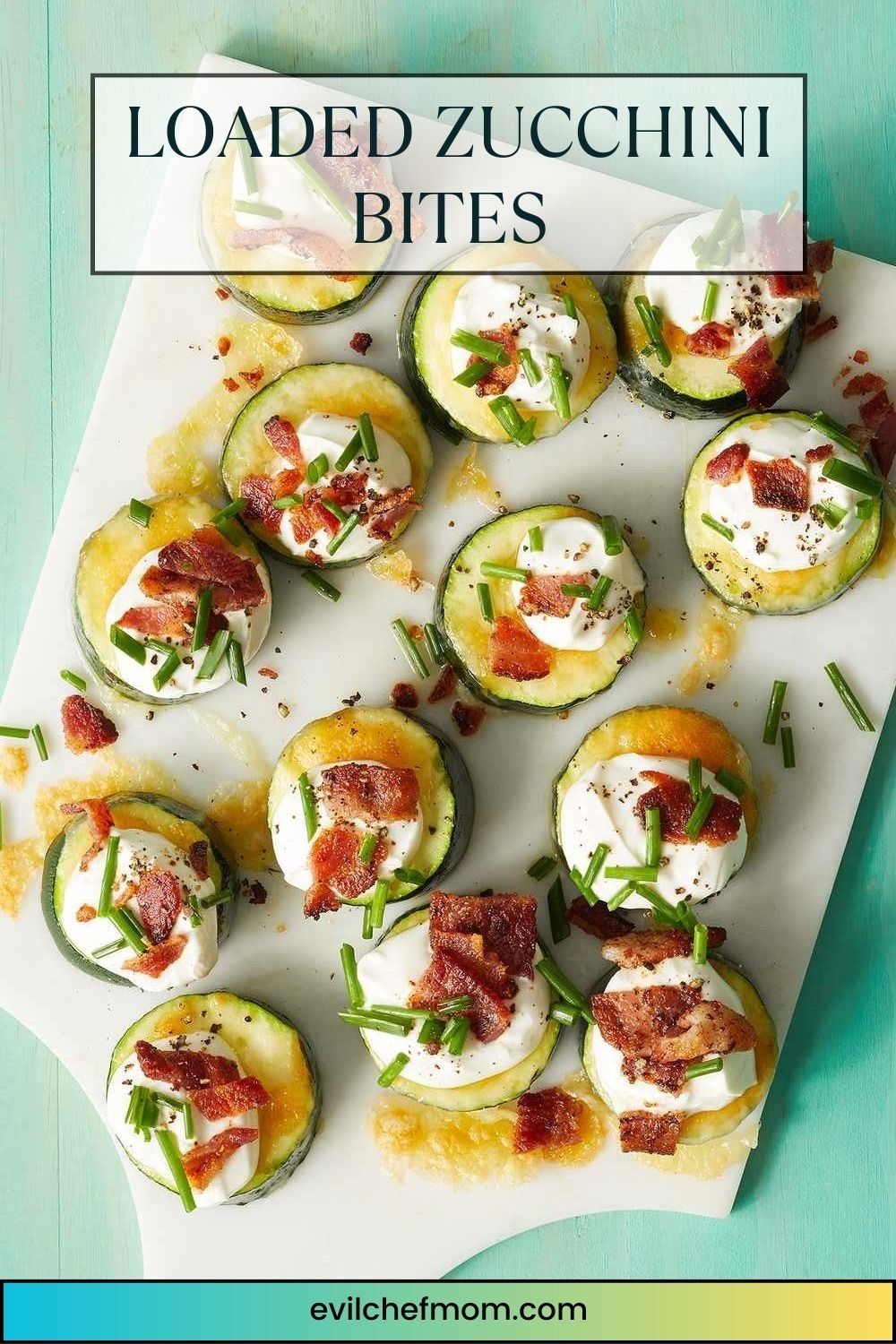 Loaded Zucchini Bites