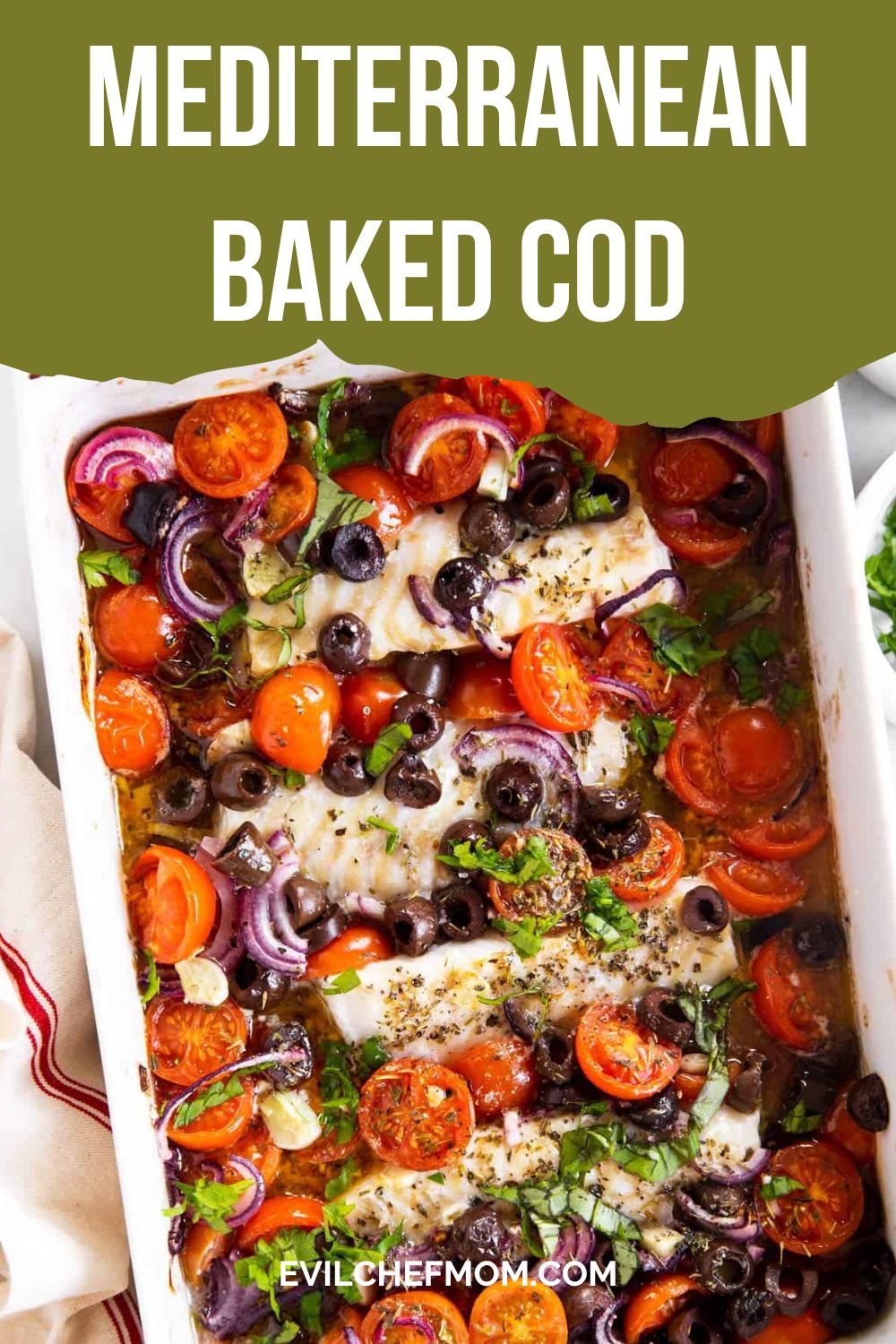 Mediterranean Baked Cod