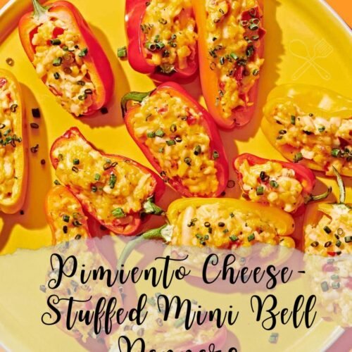 Pimiento Cheese-Stuffed Mini Bell Peppers