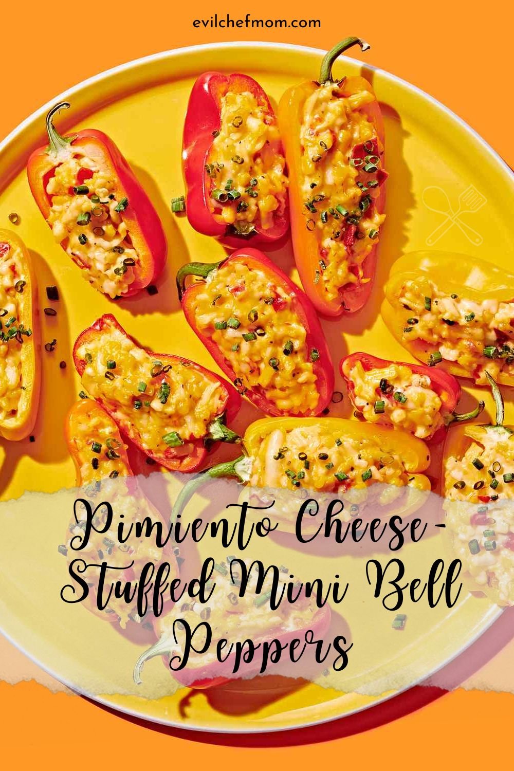 Pimiento Cheese-Stuffed Mini Bell Peppers