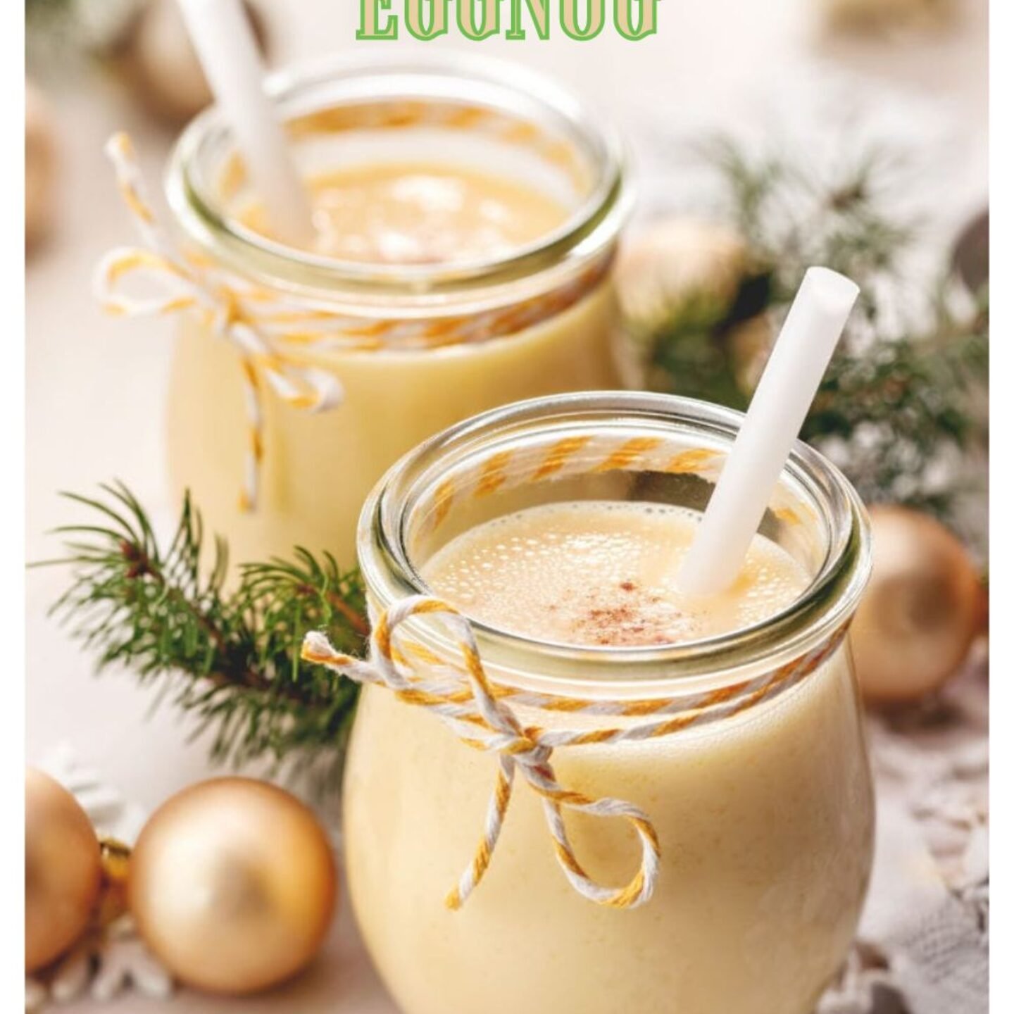 Rich Almond Milk Eggnog