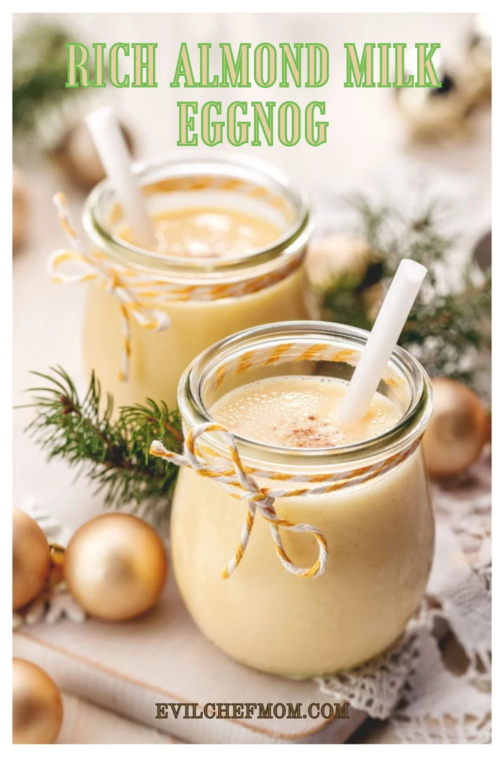 Rich Almond Milk Eggnog