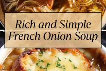 Rich and Simple French Onion Soup