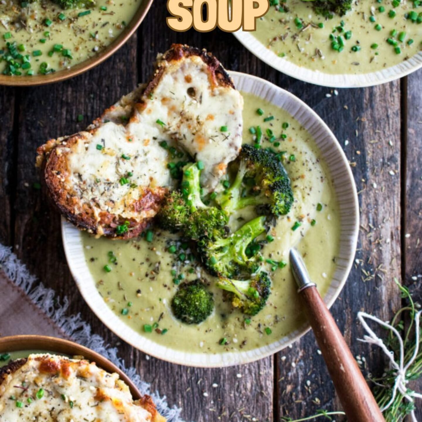 Roasted Broccoli Soup
