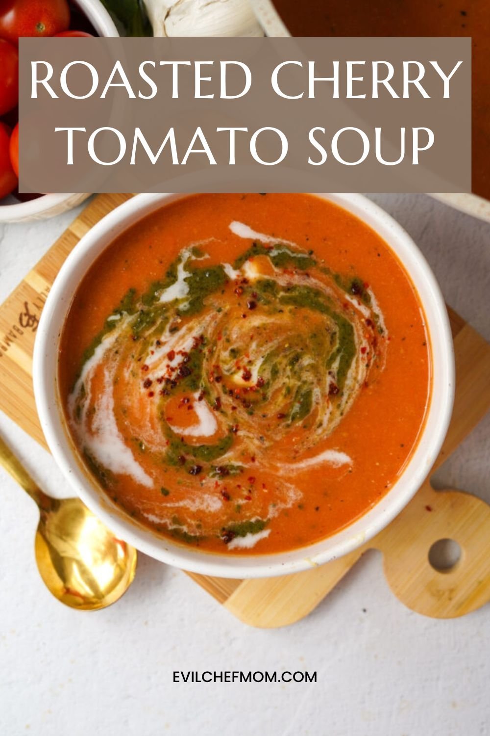 Roasted Cherry Tomato Soup