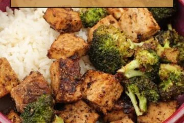 Sheet Pan Black Pepper Tofu and Broccoli