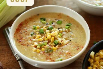 Simple Summer Corn Soup
