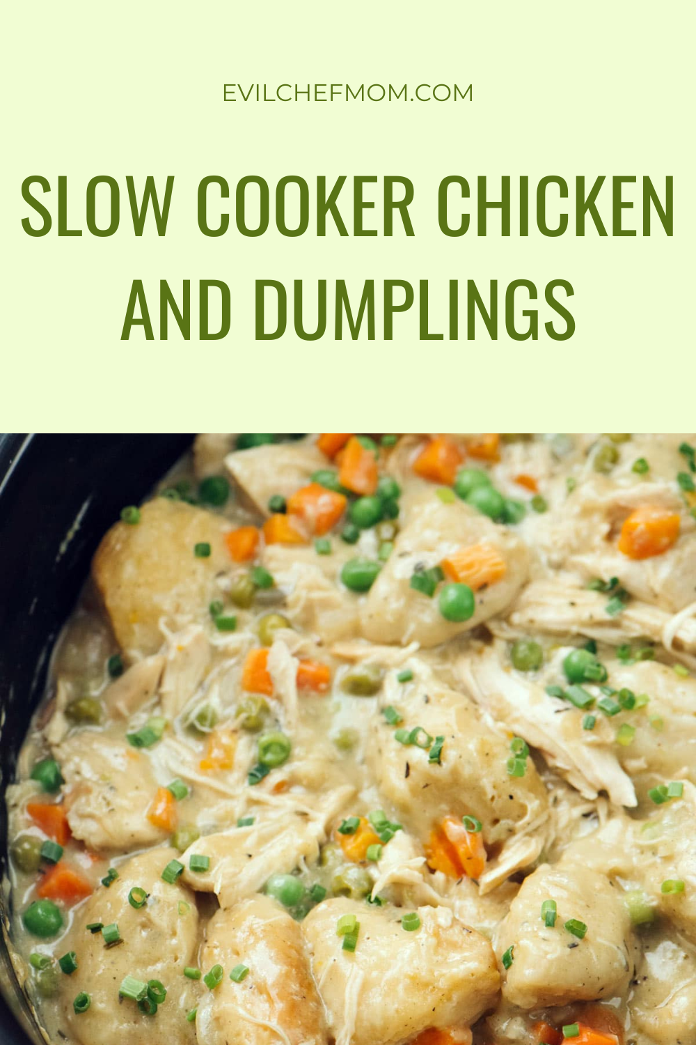 Slow Cooker Chicken and Dumplings