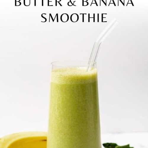 Spinach, Peanut Butter & Banana Smoothie