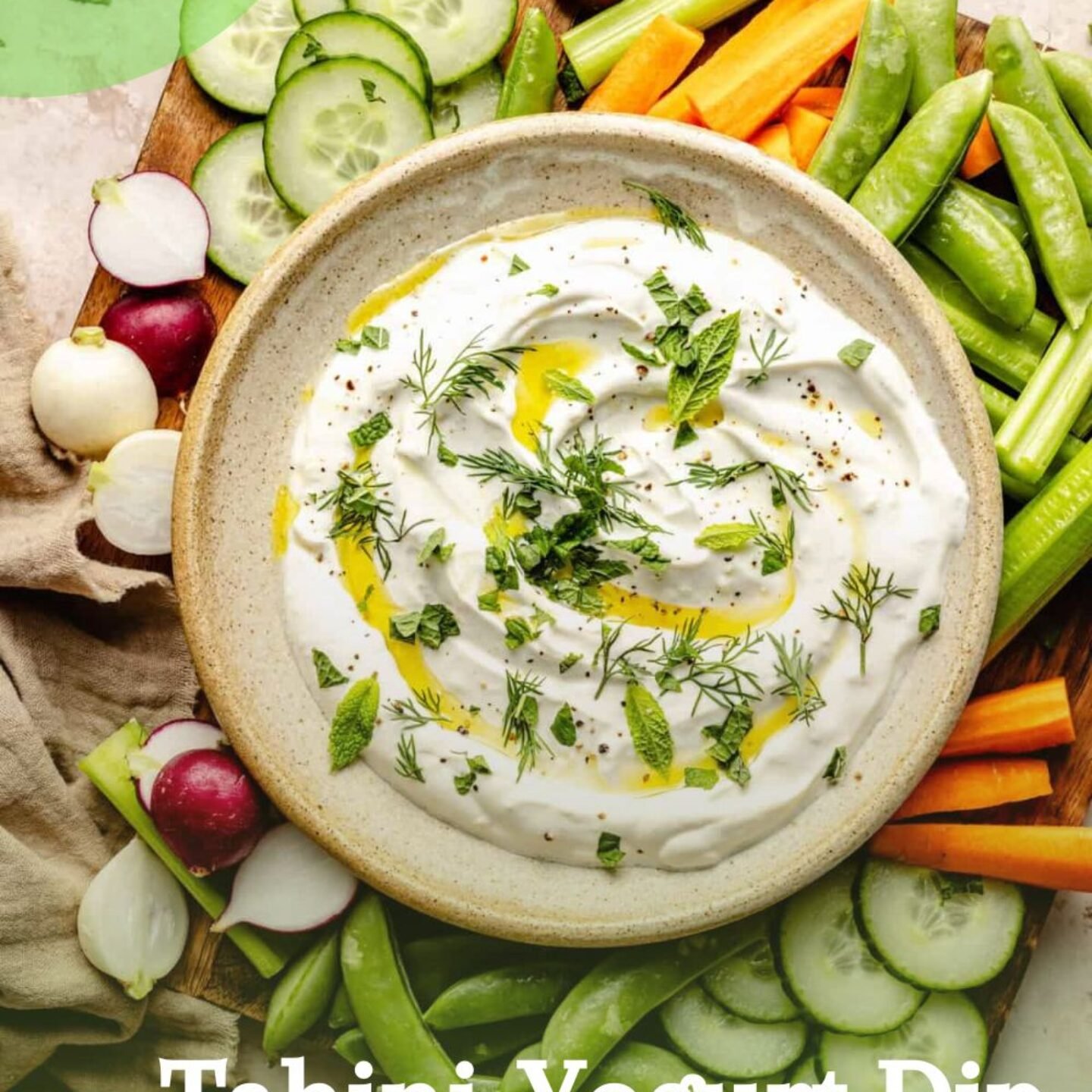 Tahini-Yogurt Dip