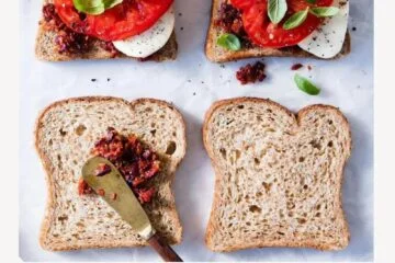 Tomato & Smoked Mozzarella Sandwiches