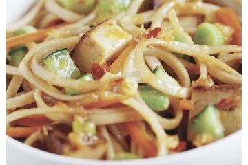 Udon Noodles with Tofu