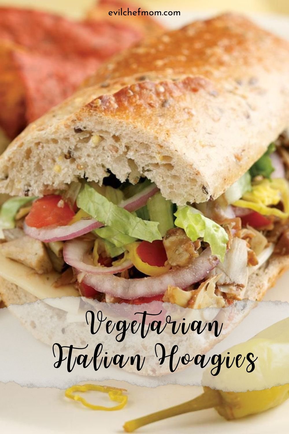 Vegetarian Italian Hoagies