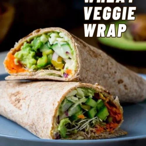 Whole-Wheat Veggie Wrap