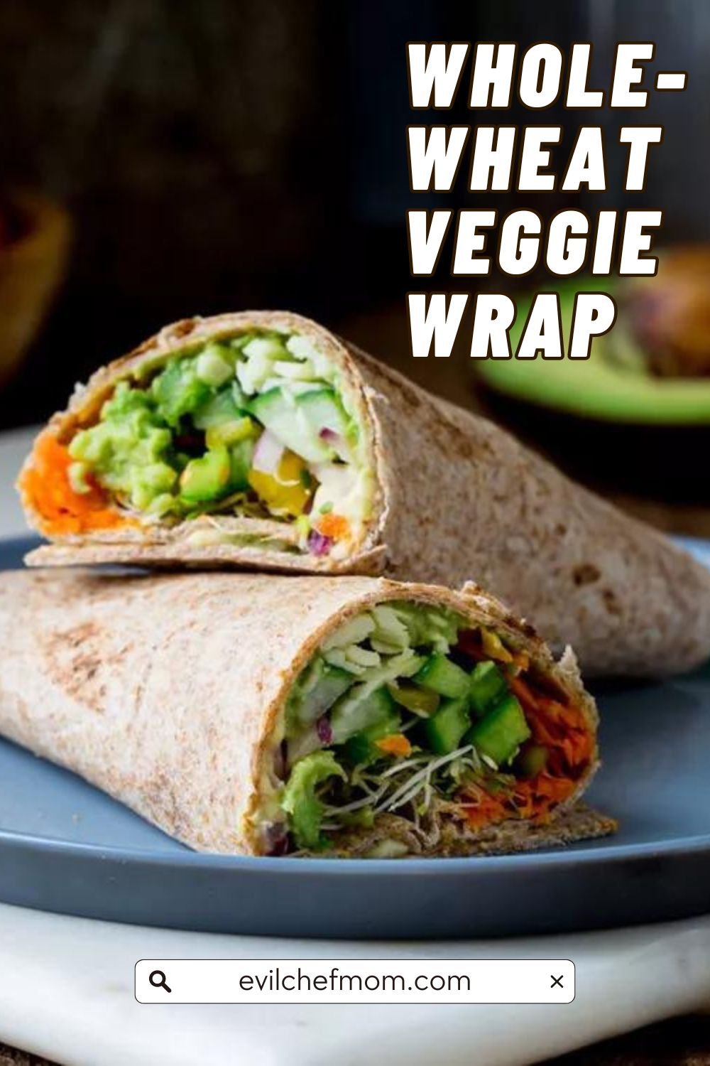 Whole-Wheat Veggie Wrap