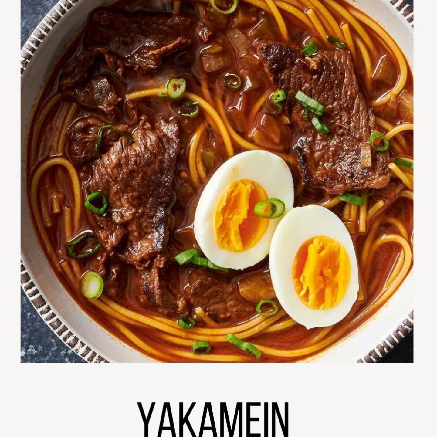 Yakamein (New Orleans-Style Noodle Soup)
