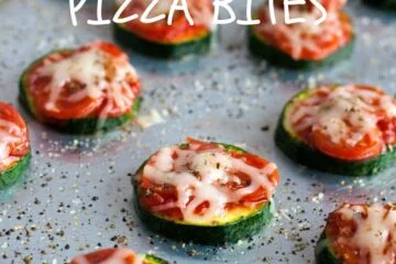 Zucchini Pizza Bites