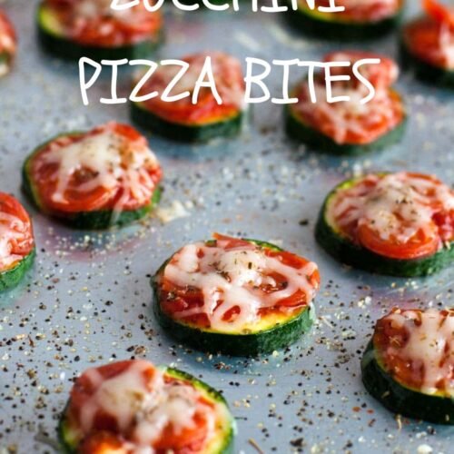 Zucchini Pizza Bites