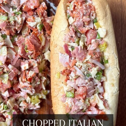 Chopped Italian Sandwiches