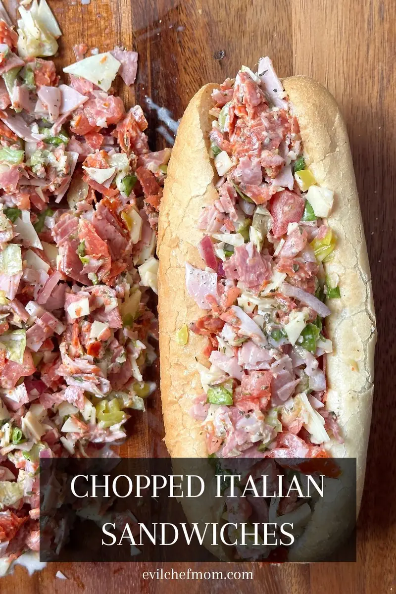Chopped Italian Sandwiches