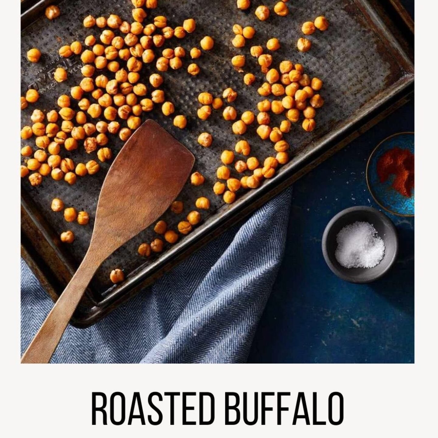 Roasted Buffalo Chickpeas