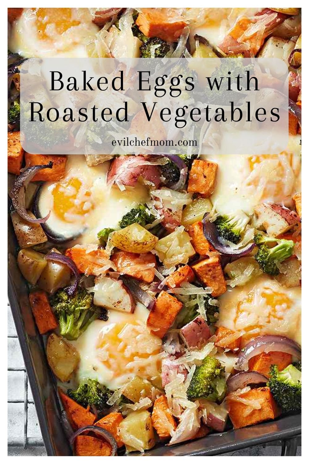 Baked Eggs with Roasted Vegetables