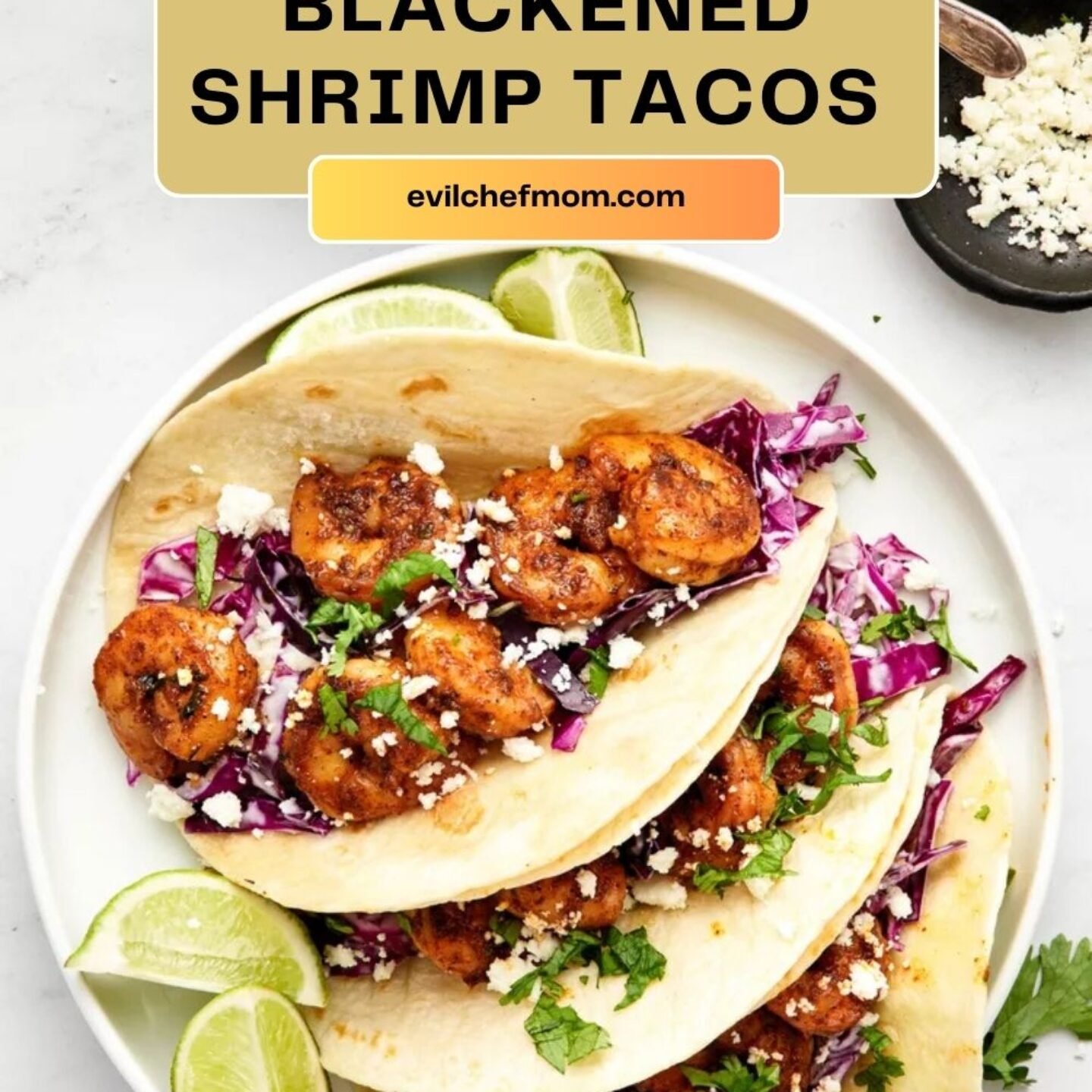 Blackened Shrimp Tacos