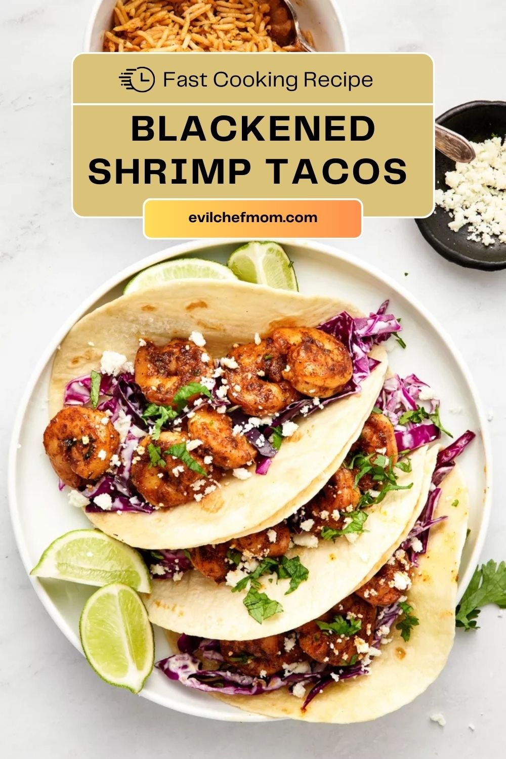 Blackened Shrimp Tacos