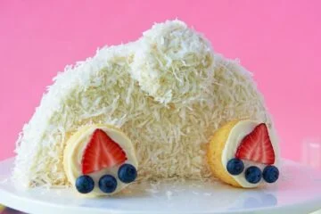 Bunny Butt Cake