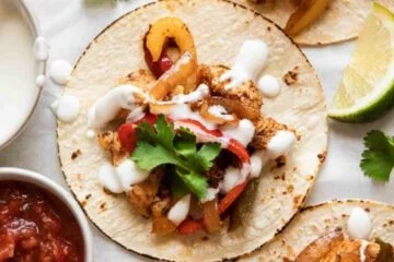 Chicken Fajita Tacos