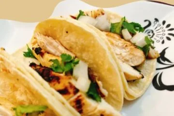 Chipotle-Citrus Marinated Chicken Tacos