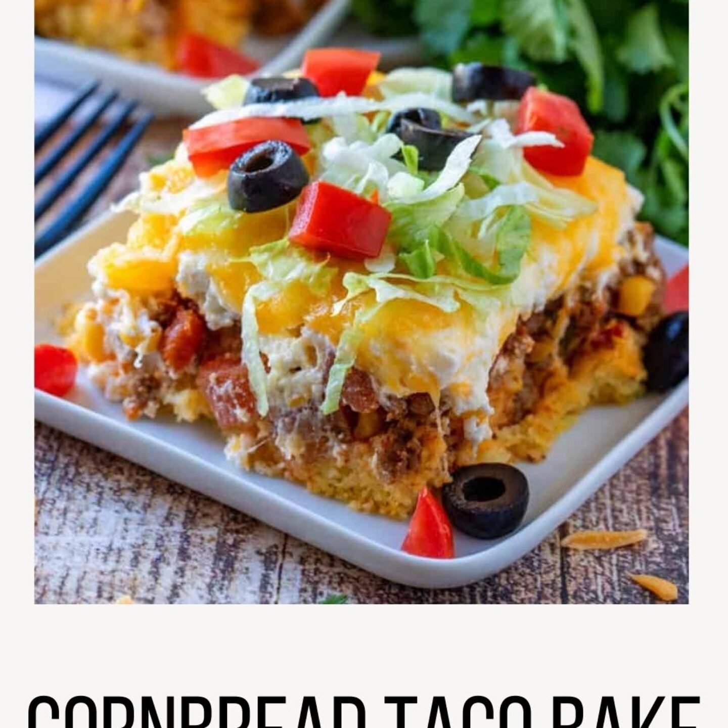 Cornbread Taco Bake