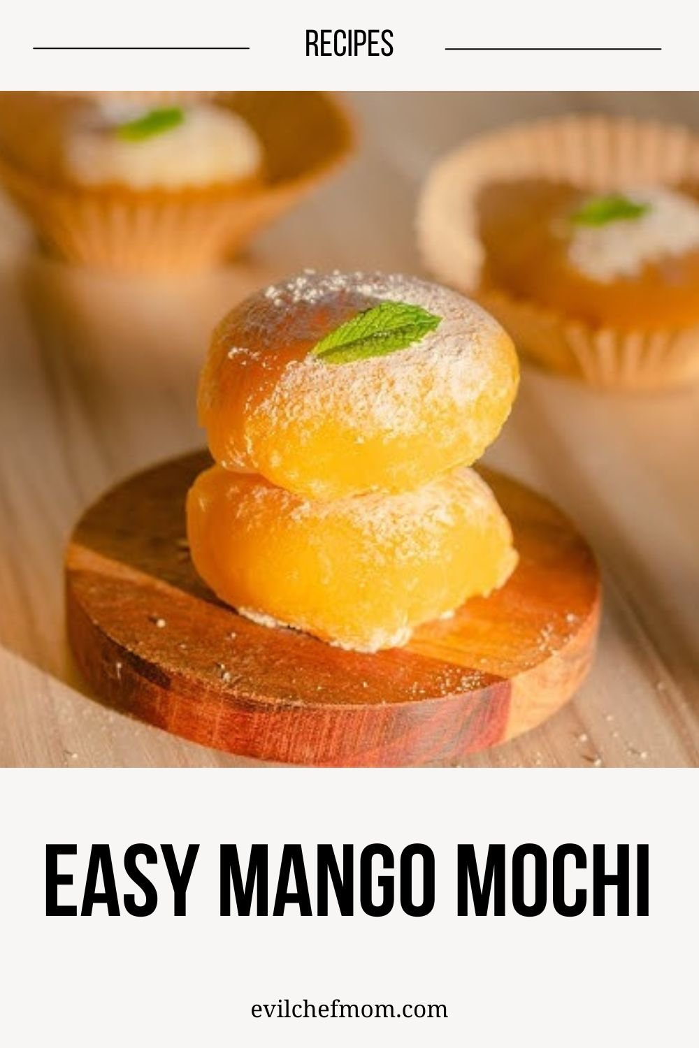 Easy Mango Mochi