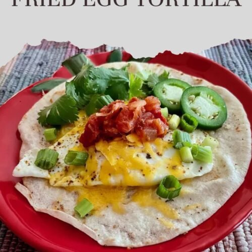 Fried Egg Tortilla