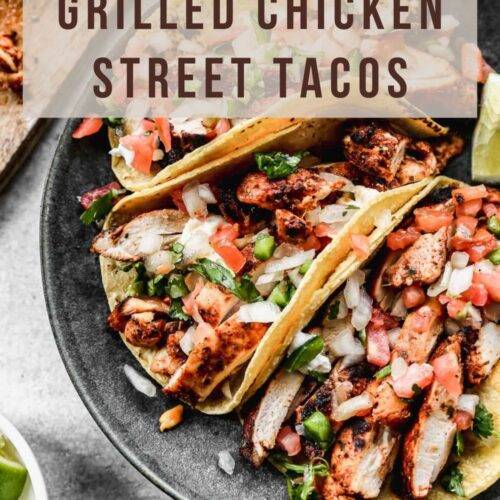Grilled Chicken Street Tacos